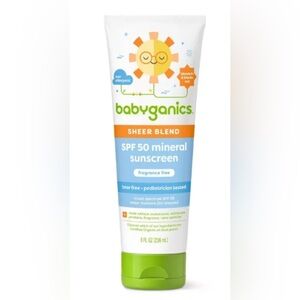 Babyganics Sheer Blend SPF 50 Mineral Sunscreen